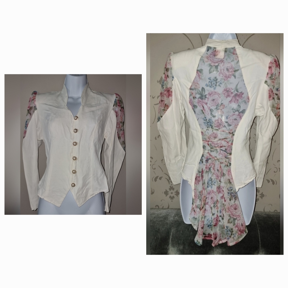Blondie and Me Vintage Victorian Style Blazer
